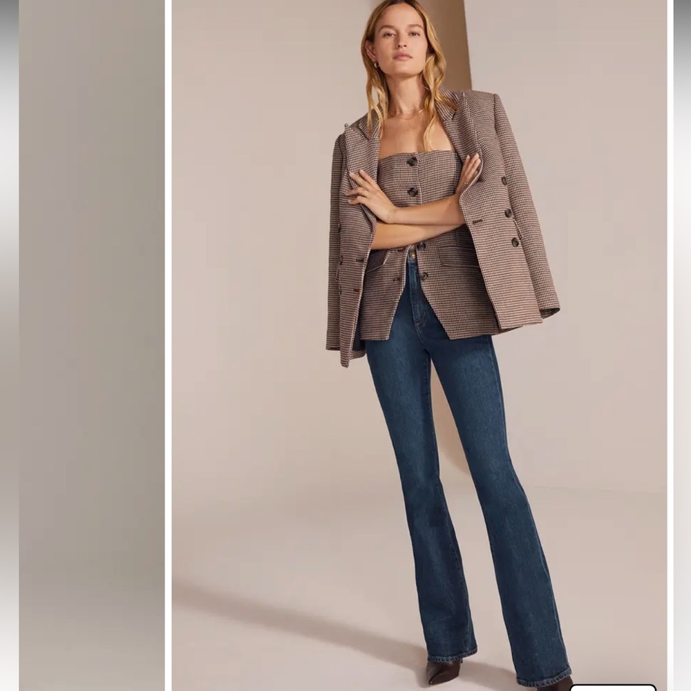 NWOT FAVORITE DAUGHTER THE VALENTINA WOODSIDE JEANS sz 25 current season $198